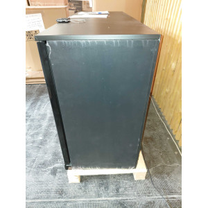 Refrigerated Back Bar Skinplate - 3 Glass Swing Doors - 328 L - Dynasteel
