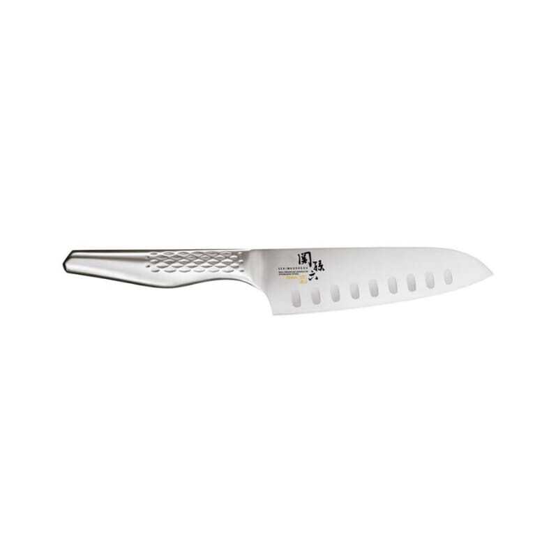 Kniv Santoku med hål Seki Magoroku Shoso 16,5 cm - Precis och robust skärning