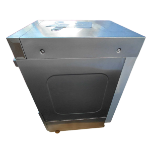 Ammattimainen lasinpesukone huuhteluaineen ja pesuaineen annostelijalla - 35 x 35 cm - Kunnostettu