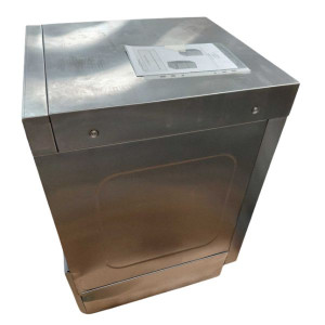 Professionell diskmaskin med doseringsenhet för sköljmedel och rengöringsmedel - 40 x 40 cm - Dynasteel