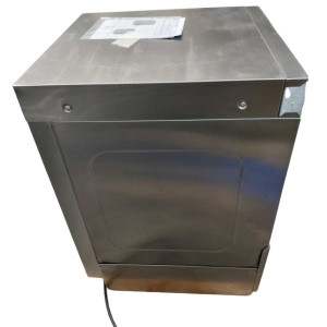 Professionell diskmaskin med doseringsenhet för sköljmedel och rengöringsmedel - 40 x 40 cm - Dynasteel