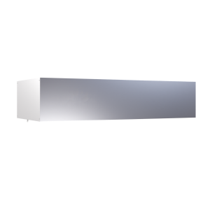 Hetta Cubique 1100 LED Utan Motor - Dynasteel Kvalitet Rostfritt Stål AISI 304
