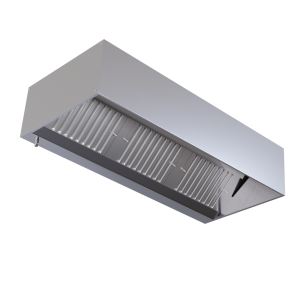 Hetta Cubique 1100 LED Utan Motor - Dynasteel Kvalitet Rostfritt Stål AISI 304