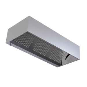 Hetta Cubique 1100 LED Utan Motor - Dynasteel Kvalitet Rostfritt Stål AISI 304