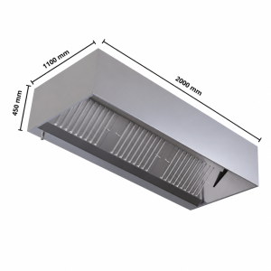 Cubic Hood 1100 Led Without Motor - Innovative Dynasteel