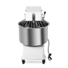 50 L Kneader with Removable Bowl and Tilting Head - Variable Speed - Dynasteel
