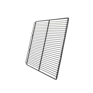 Musta ritilä mustalle juomavitriinille, jossa on 2 lasiovea - 450 L - CombiSteel