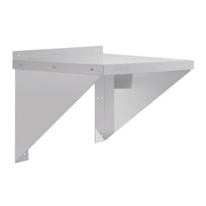 Rostfri hylla för mikrovågsugn - 560 x 460 mm Renoverad