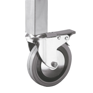 Lot 4 roulettes pour Table Inox Reconditionné | Fourniresto