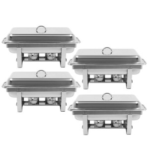 Chafing Dish 9 L - GN 1/1 Eco - 4 kpl kunnostettu