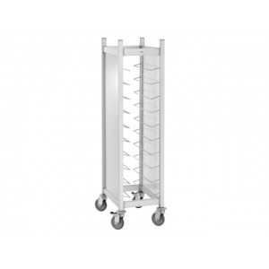 Stainless Steel Trolley 10 Shelves GN 1/1