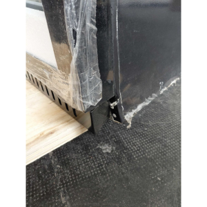Bakre kylskåp Skinplate - 3 skjutbara glasdörrar - 328 L - Dynasteel