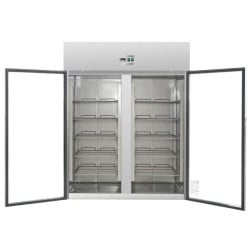 Positive Refrigerated Cabinet 2 Glass Doors GN2/1 - 1400 L