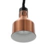 Lamppu Lämmitin Pro 250 W Ø 175 mm Kuparinen | Dynasteel