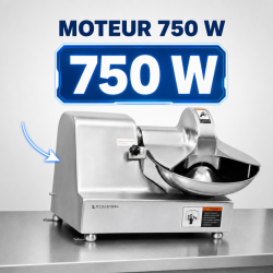 Professionell Horisontell Skärare 10 L 750 W — Dynasteel