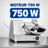 Professionell Horisontell Skärare 10 L 750 W — Dynasteel