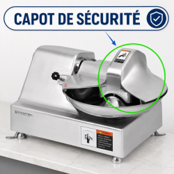 Cutter Horizontal Professional 10 L 750 W — Dynasteel