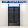 Juomakaappi 736 L 2 lasiovea 2-8 °C R290
