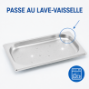Bac Gastro GN 1/4 Inox 20 mm - 0,8 L | Dynasteel