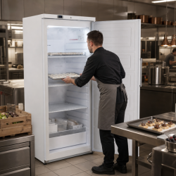 Freezer Cabinet 510 L Ventilated -18/-22°C White
