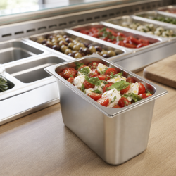 Bac Gastro GN 1/3 Rostfritt stål 200 mm - 7,5 L | Dynasteel