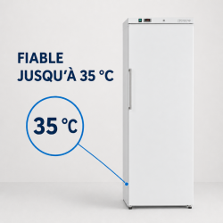Ventilerat kylskåp 527 L +2/+8 °C — Solid dörr