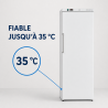 Ilmastointijääkaappi 527 L +2/+8 °C — Täysi Ovi