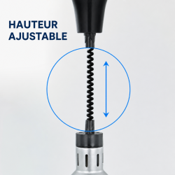 Lamppu Lämmitin Pro 250 W Ø 175 mm Ruostumaton Teräs Ulkonäkö