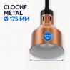 Lamplampa Pro 250 W Ø 175 mm Koppar | Dynasteel