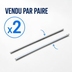 Pari liukukiskoja 645 mm Jääkaappikaappi 1400 L