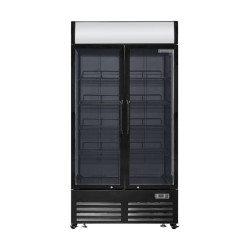 Vitrine à Boissons Réfrigérée 736 L 2 Portes Vitrées Ba Reconditionnée