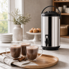 Isoterminen juoma-annostelija 7,5 L ruostumaton teräs AISI 304