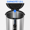 Isoterminen juoma-annostelija 7,5 L ruostumaton teräs AISI 304