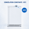 Mini Negativ Kylskåp 170 L -18°C Vit