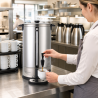 Ammattimainen perkolaattori 14 L 100 kuppia 1650 W ruostumaton teräs