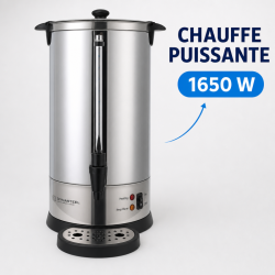 Professionell Perkolator 14 L 100 Koppar 1650 W Rostfritt Stål