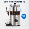Professionell Chokladmaskin 3 L 1200 W — Termostat 90°C