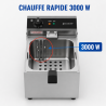 Professionell fritös 10 L 3000 W Rostfritt stål — Termostat