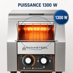 Toaster med transportband Pro 1300 W Rostfritt stål — Dynasteel