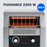 Toaster Convoyeur Professionnel 2200 W Inox — Dynasteel