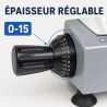 Prosiivutin 220 mm 120 W painovoimalla