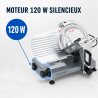 Professionell skärmaskin för skinka 220 mm 120 W med gravitation