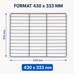 Grid for Refrigerated Table 430 x 333 mm
