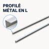 Liukukiskopari Saladette 548 mm — Dynasteel