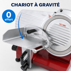 Gravitaatioleikkuri Kinkulle 250 mm 150 W Alumiini