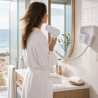 Väggmonterad Hårtork 1100 W Vit — Hotell & Spa