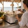 Bain-Marie Professionell GN 1/1 20 L 1200 W Rostfritt Stål