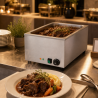 Bain-Marie Professionell GN 1/1 20 L 1200 W Rostfritt Stål