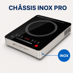 Induktioliesi Pro 2500 W — 80-240°C, Digitaalinen