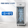 Armoire Réfrigérée Positive Vitrée 650 L Froid Ventilé